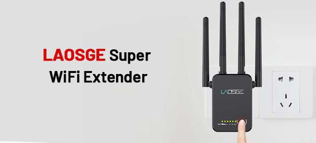 LAOSGE Super WiFi Extender Setup, Troubleshooting And Review