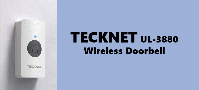 TECKNET UL-3880 Wireless Doorbell