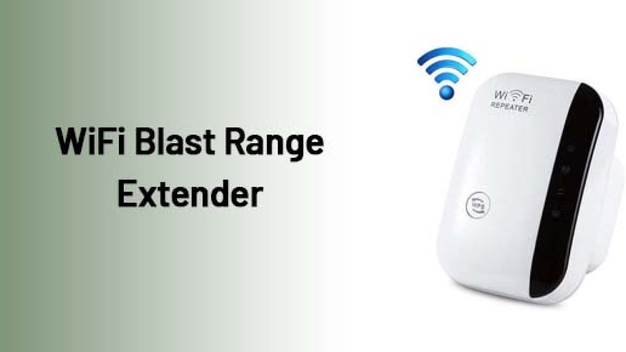 EU Plug WiFi Blast Wireless Repeater Wi-Fi Range Extender 300Mbps Amplifier 