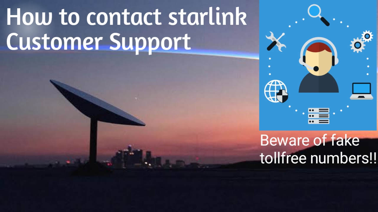 how to contact starlink customer support