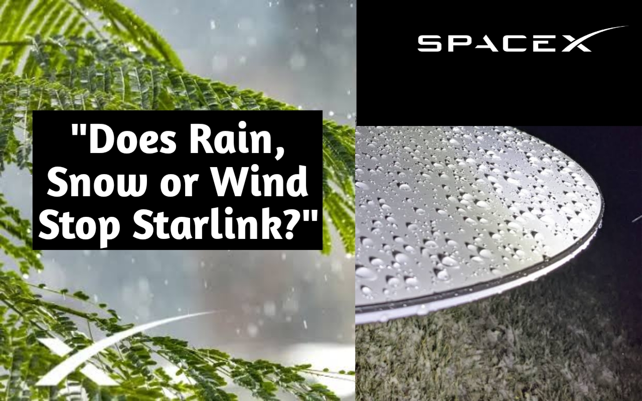 Does Starlink work in bad weather?